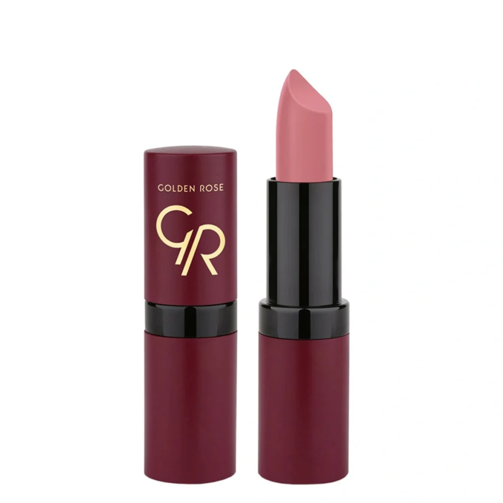 رژلب جامد گلدن رز مدلVelvet Matte